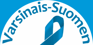 Tekstissä lukee Varsinais-Suomen. Tekstin alla on sinisen nauhan lenkki.